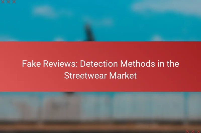Fake Reviews: Detection Methods in the Streetwear Market